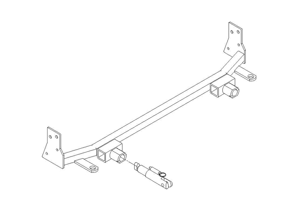 Blue Ox BX1014 Tow Bar Base Plate for Select Acura TL