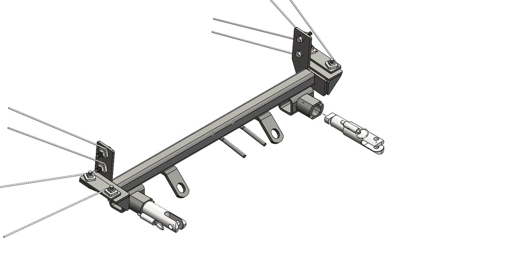 Blue Ox BX1125 Tow Bar Base Plate for Select Jeep Commander