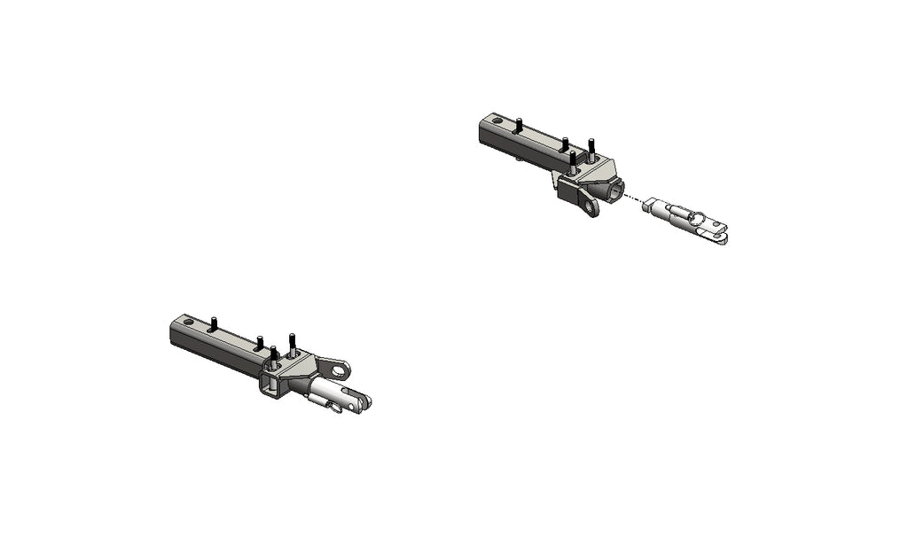Blue Ox BX1128 Tow Bar Base Plate for Select Dodge Durango, Jeep Grand Cherokee, Jeep Grand Cherokee WK