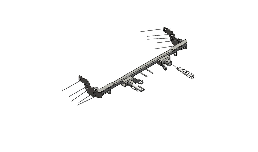 Blue Ox BX1130 Tow Bar Base Plate for Select Jeep Patriot