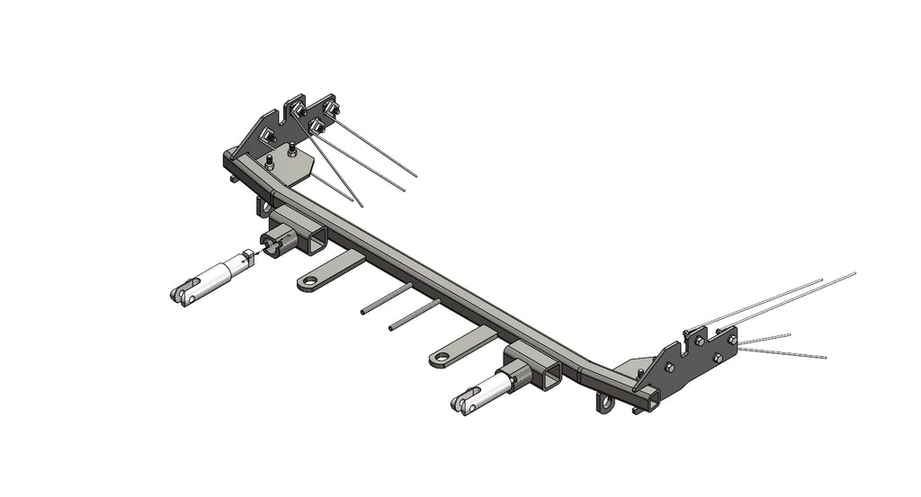 Blue Ox BX1132 Tow Bar Base Plate for Select Jeep Compass