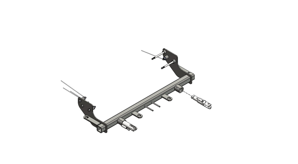 Blue Ox BX1137 Tow Bar Base Plate for Select Jeep Wrangler