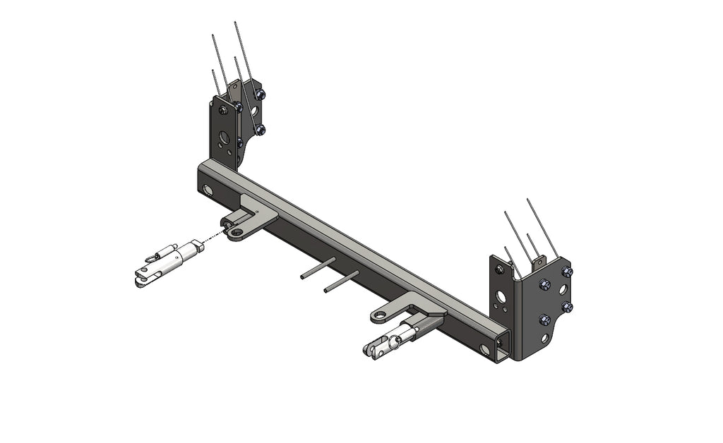 Blue Ox BX1146 Tow Bar Base Plate for Select Jeep Grand Cherokee L