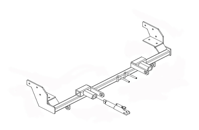 Blue Ox BX1510 Tow Bar Base Plate for Select Buick Terraza