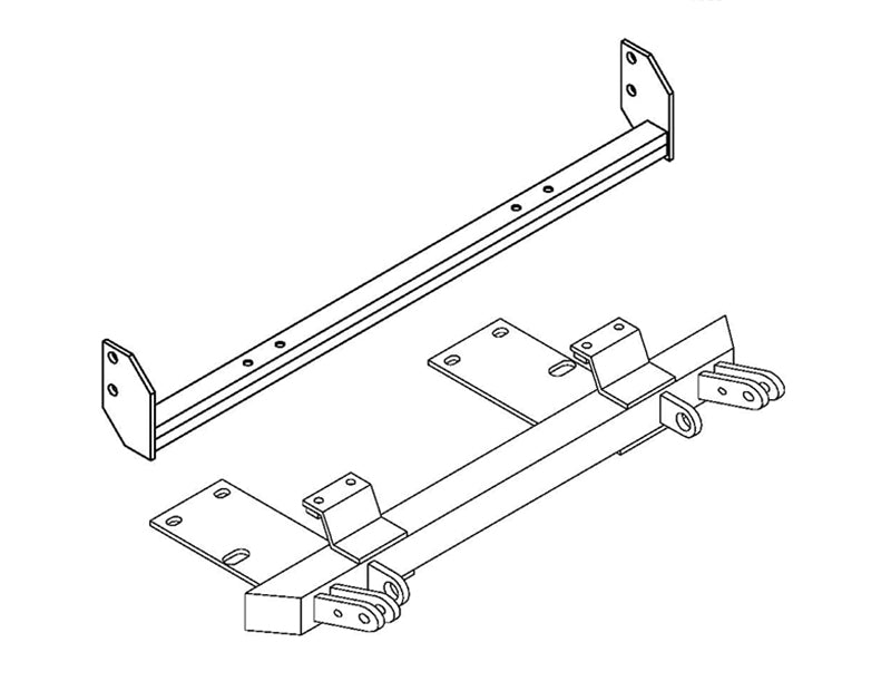 Blue Ox BX1611 Tow Bar Base Plate for Select Chevrolet Corsica