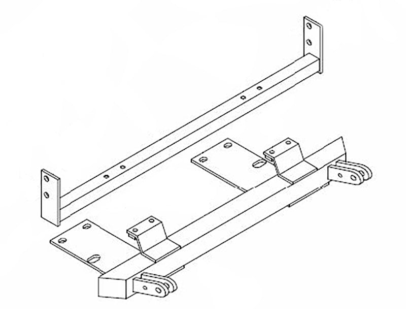 Blue Ox BX1614 Tow Bar Base Plate for Select Chevrolet Beretta, Chevrolet Corsica