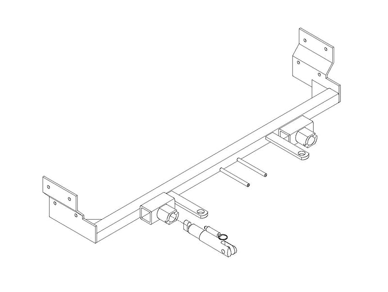 Blue Ox BX1655 Tow Bar Base Plate for Select Chevrolet Malibu