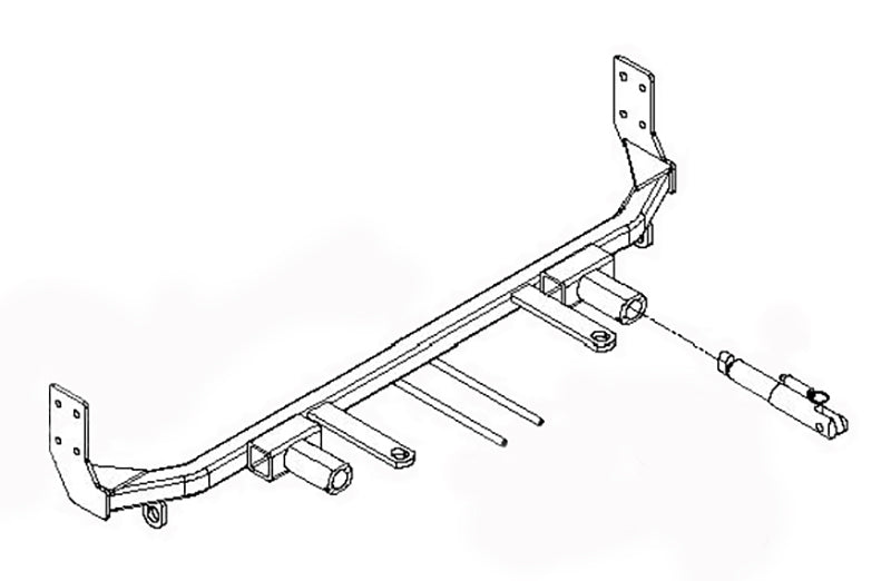Blue Ox BX1670 Tow Bar Base Plate for Select Chevrolet Impala, Chevrolet Monte Carlo
