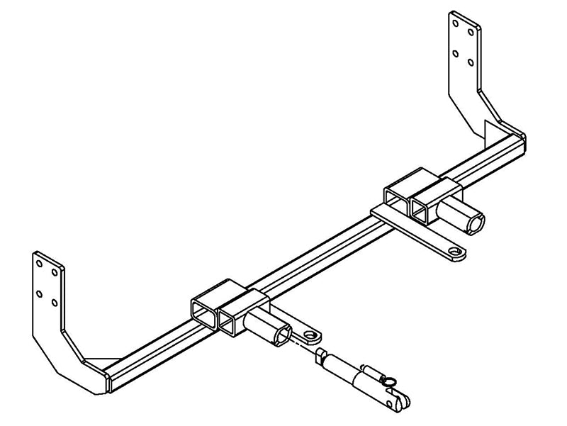 Blue Ox BX1671 Tow Bar Base Plate for Select Cadillac DeVille