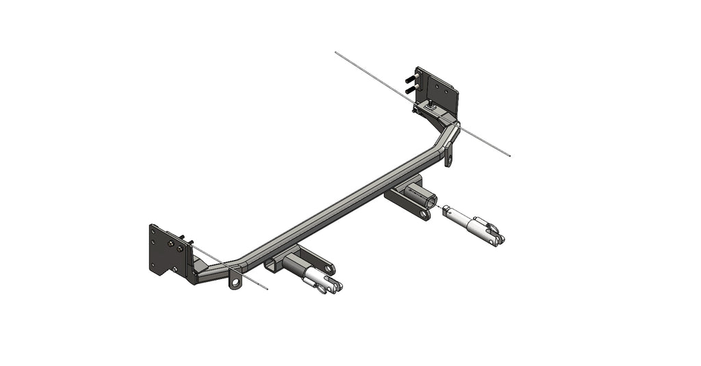 Blue Ox BX1697 Tow Bar Base Plate for Select Chevrolet Cruze