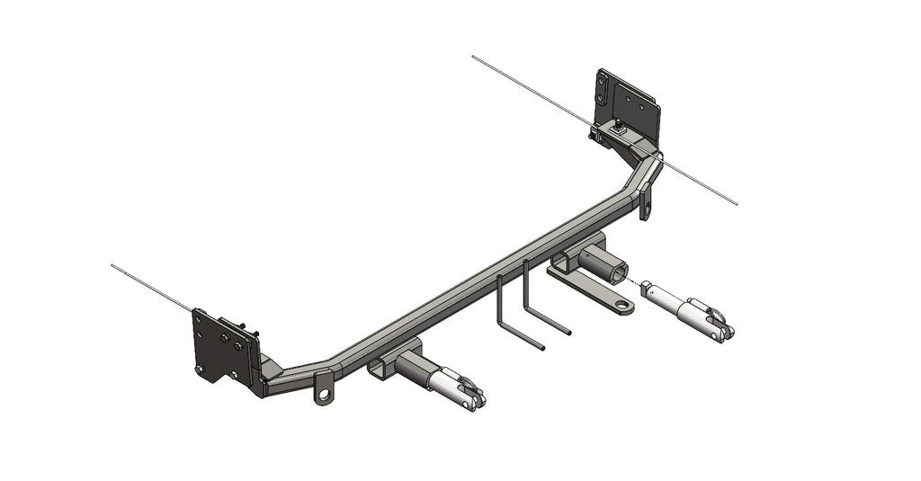 Blue Ox BX1698 Tow Bar Base Plate for Select Chevrolet Cruze, Chevrolet Cruze Limited