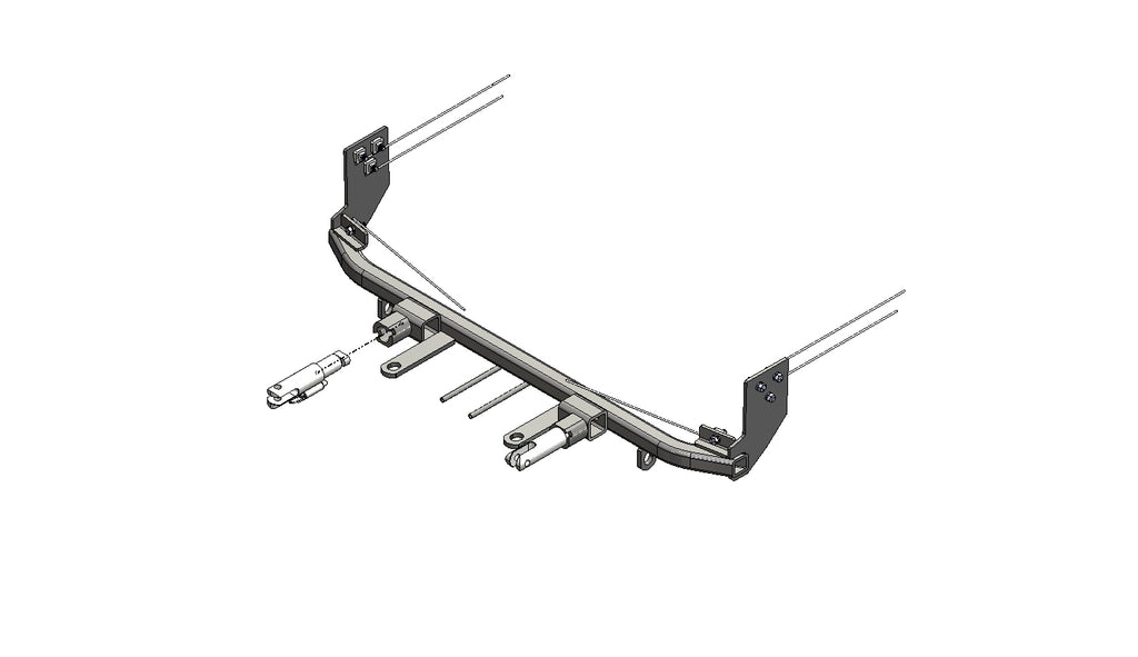 Blue Ox BX1703 Tow Bar Base Plate for Select Chevrolet Sonic