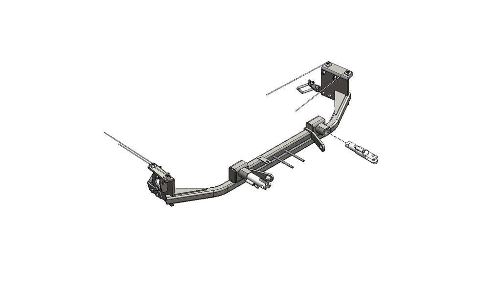 Blue Ox BX1728 Tow Bar Base Plate for Select GMC Acadia