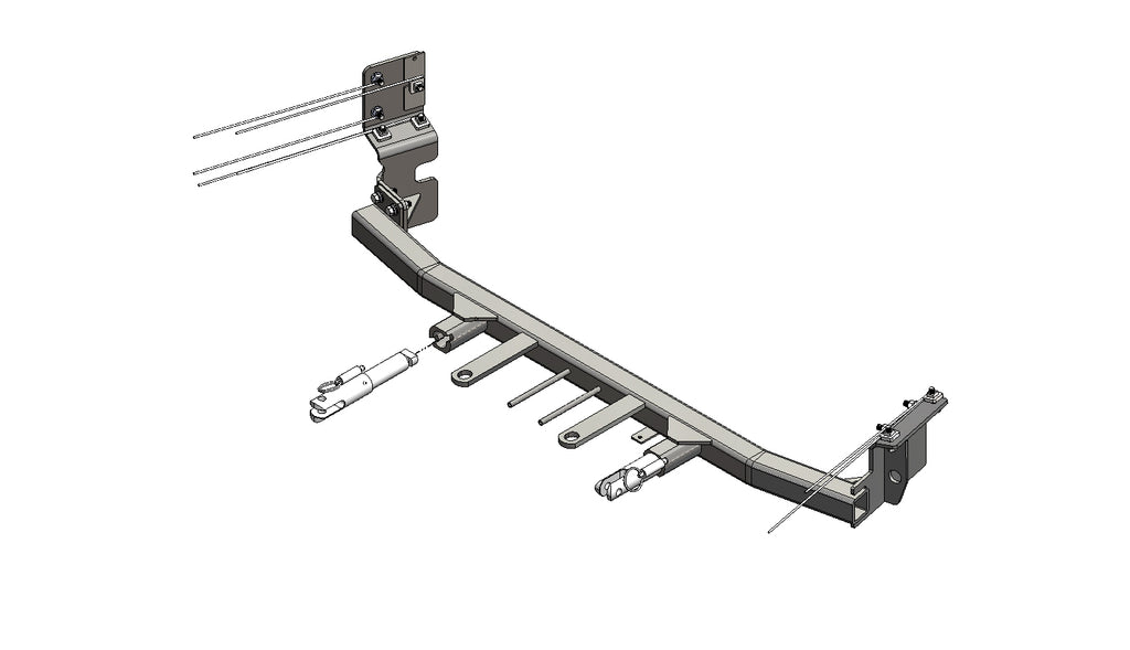Blue Ox BX1735 Tow Bar Base Plate for Select Chevrolet Blazer