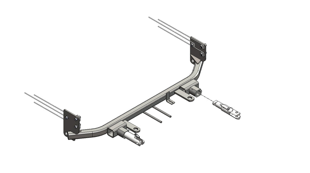 Blue Ox BX1741 Tow Bar Base Plate for Select Chevrolet Spark