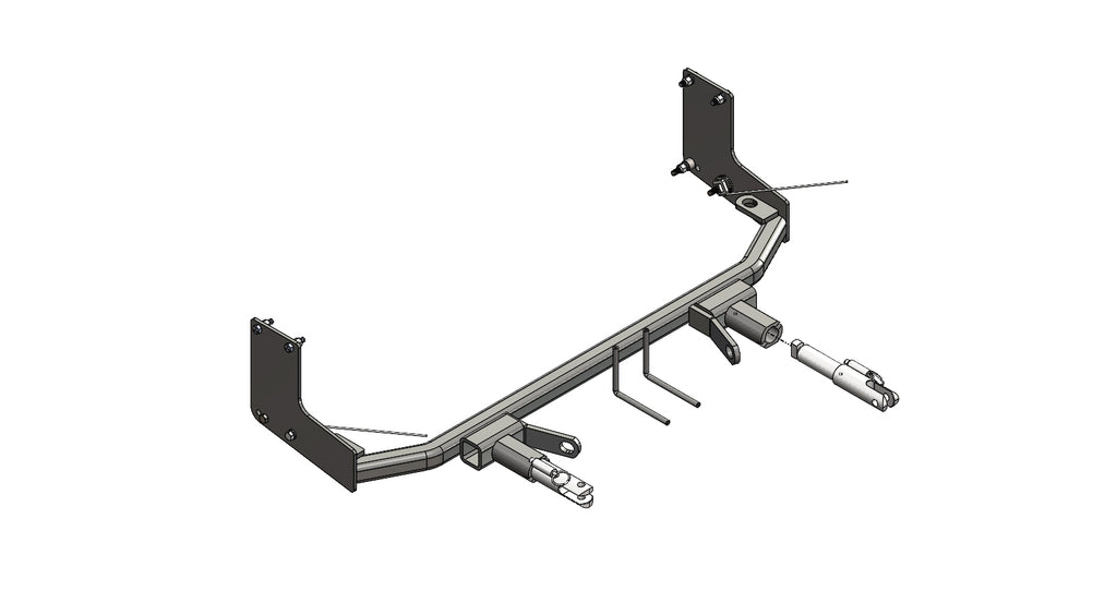 Blue Ox BX1844 Tow Bar Base Plate for Select Nissan Cube