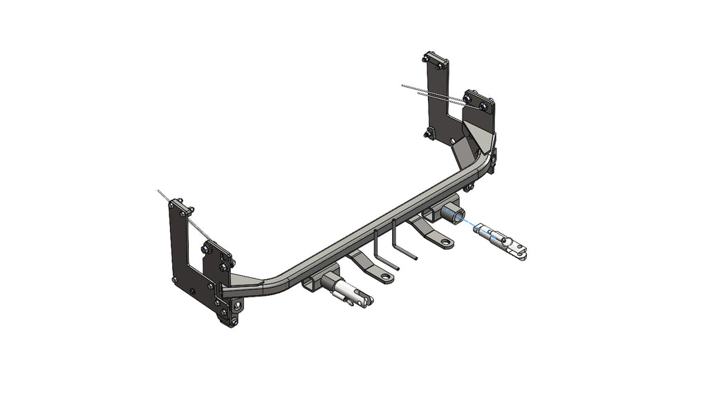 Blue Ox BX1851 Tow Bar Base Plate for Select Nissan Juke
