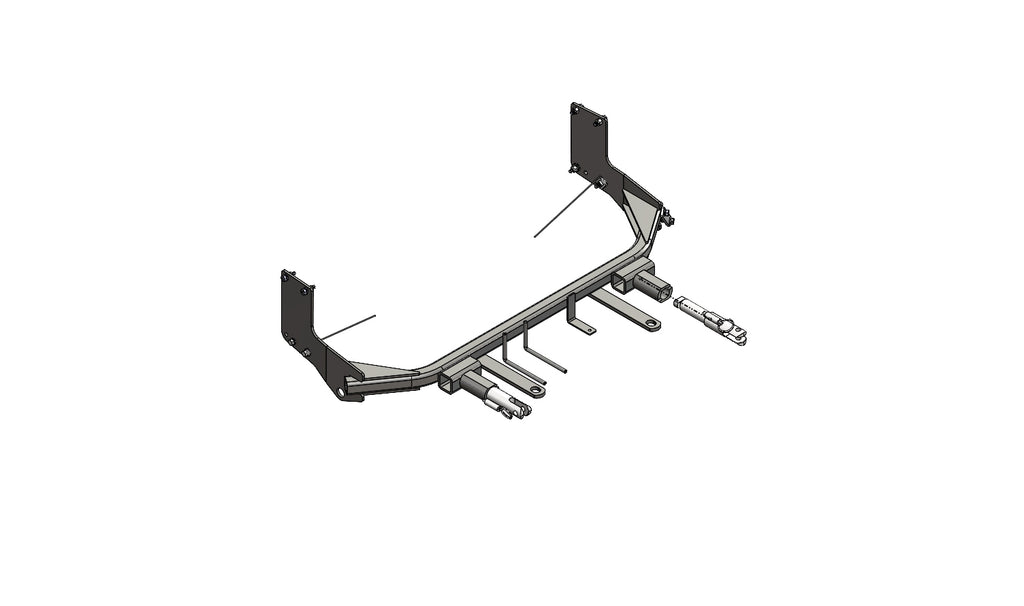 Blue Ox BX1853 Tow Bar Base Plate for Select Nissan Sentra