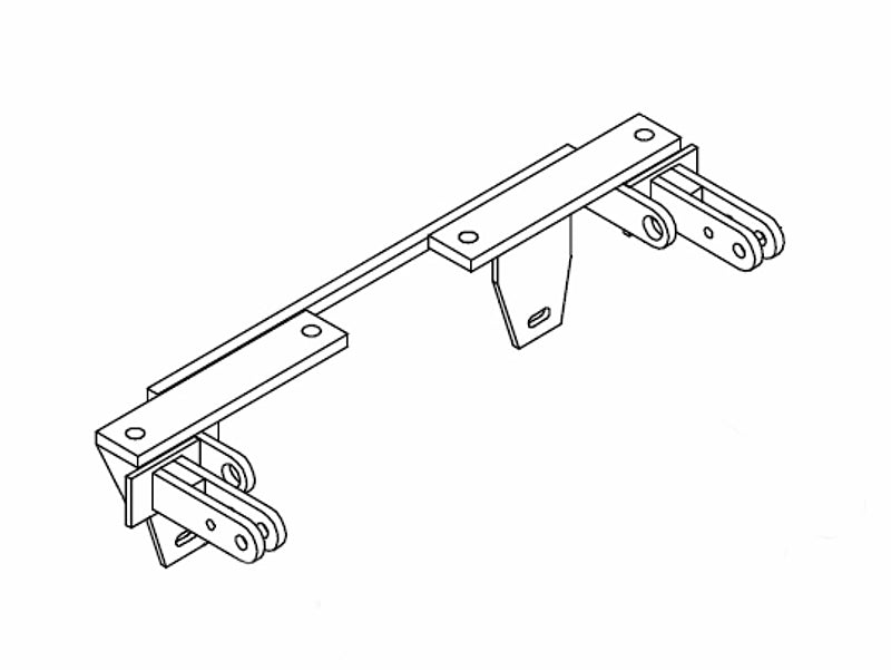 Blue Ox BX1931 Tow Bar Base Plate for Select Mitsubishi Mirage