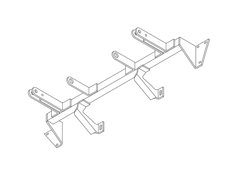 Blue Ox BX1937 Tow Bar Base Plate for Select Dodge Avenger