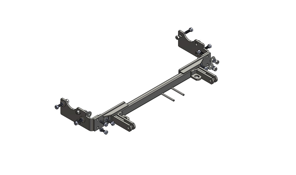 Blue Ox BX1939 Tow Bar Base Plate for Select Dodge Dakota, Dodge Durango