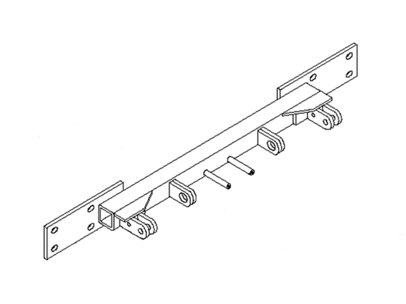 Blue Ox BX1948 Tow Bar Base Plate for Select Dodge Ram