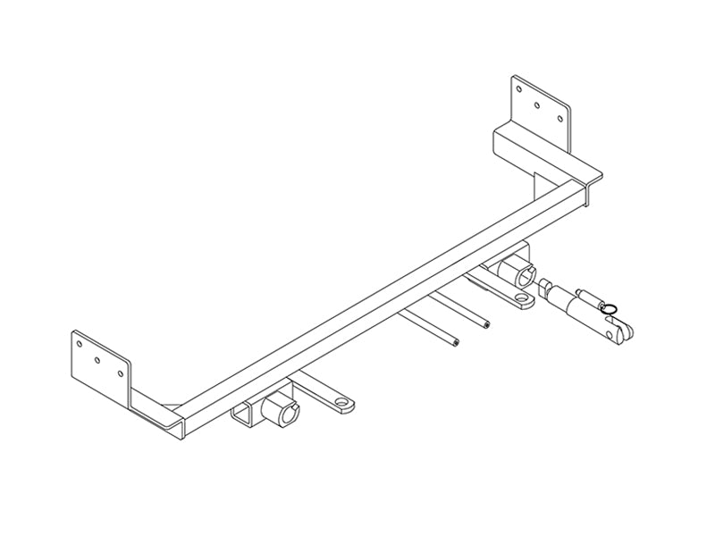 Blue Ox BX1954 Tow Bar Base Plate for Select Dodge Stratus