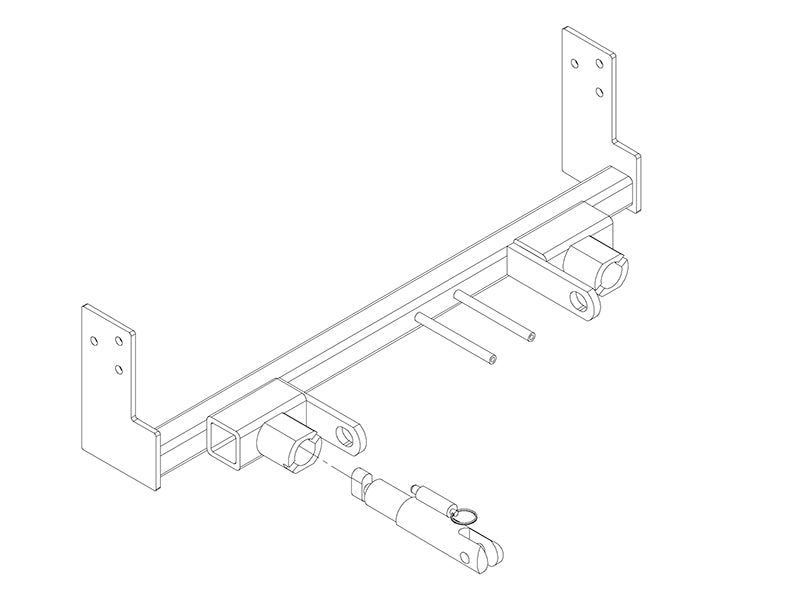 Blue Ox BX1972 Tow Bar Base Plate for Select Chrysler Crossfire