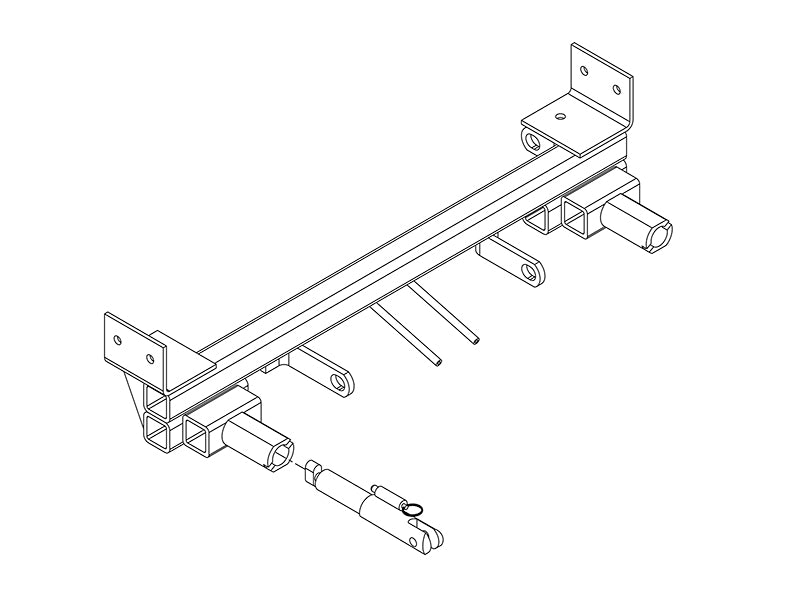 Blue Ox BX1977 Tow Bar Base Plate for Select Chrysler Aspen, Dodge Durango