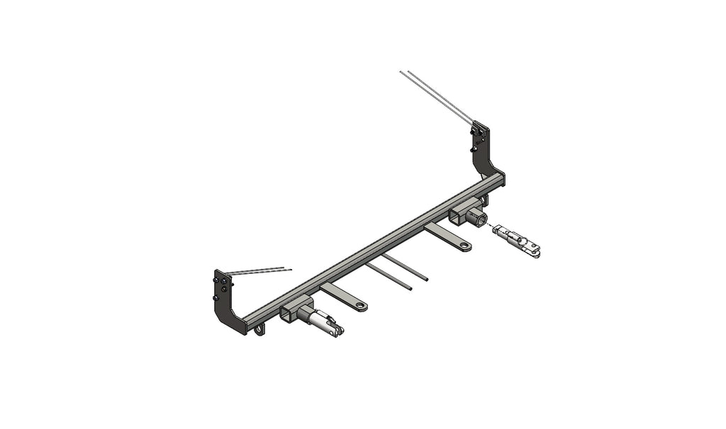 Blue Ox BX1999 Tow Bar Base Plate for Select Mitsubishi Eclipse