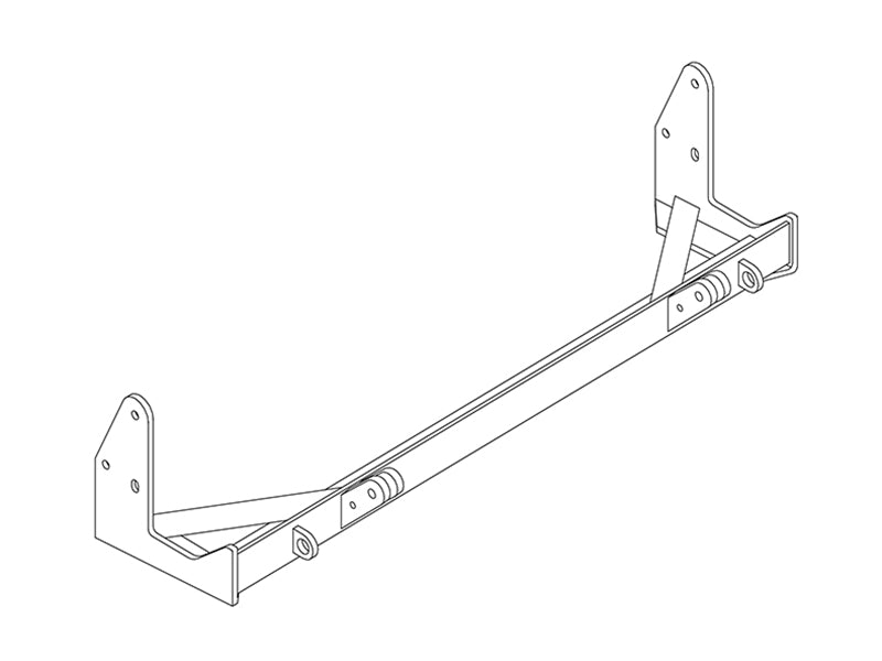 Blue Ox BX2123 Tow Bar Base Plate for Select Mercury Villager, Nissan Quest