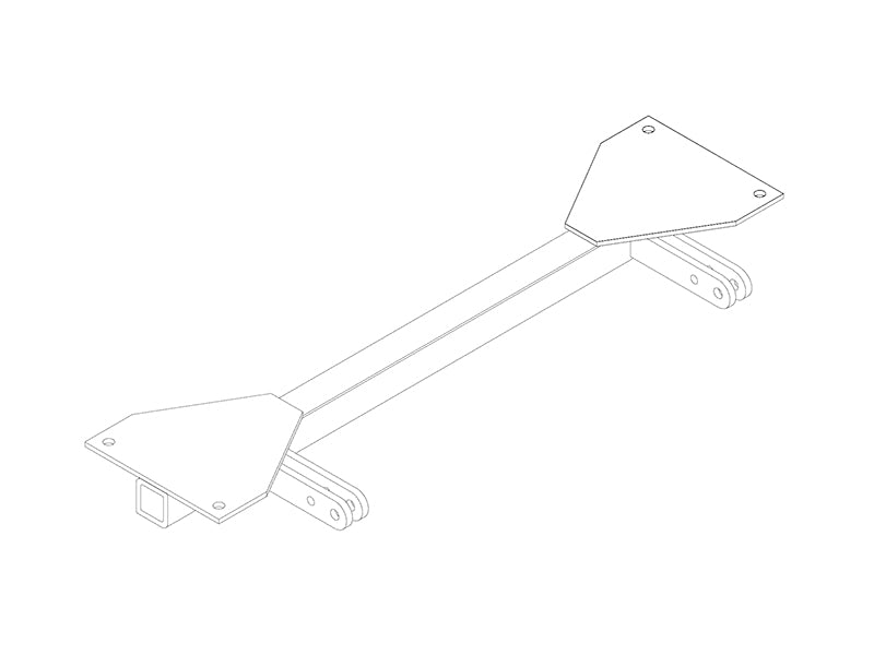 Blue Ox BX2124 Tow Bar Base Plate for Select Ford F-150, Ford F-150 Heritage