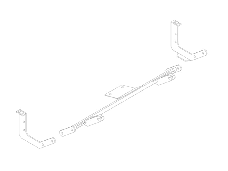 Blue Ox BX2129 Tow Bar Base Plate for Select Mercury Tracer