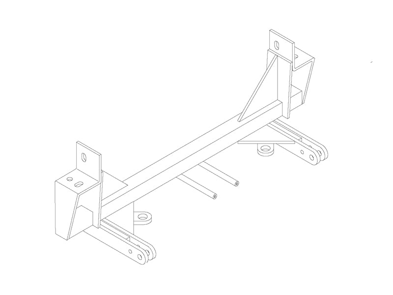 Blue Ox BX2157 Tow Bar Base Plate for Select Ford Ranger, Mazda B3000