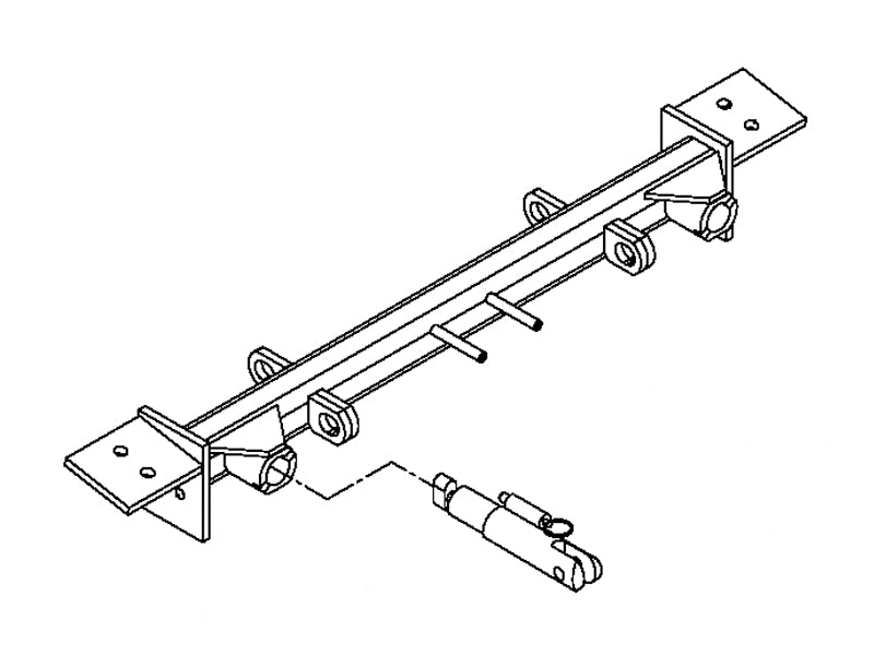 Blue Ox BX2188 Tow Bar Base Plate for Select Lincoln Mark LT