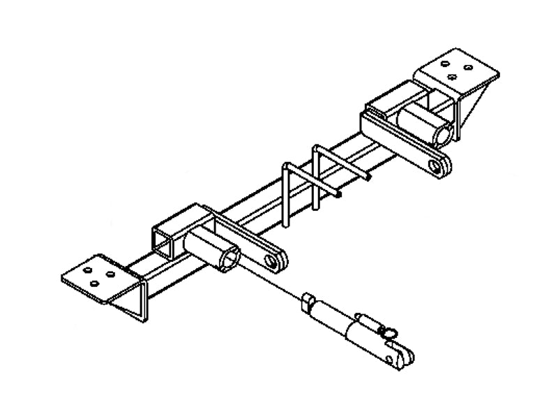 Blue Ox BX2194 Tow Bar Base Plate for Select Ford F-250, Ford F-250 Super Duty