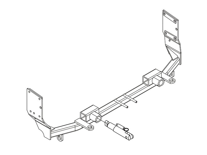Blue Ox BX2199 Tow Bar Base Plate for Select Ford Focus