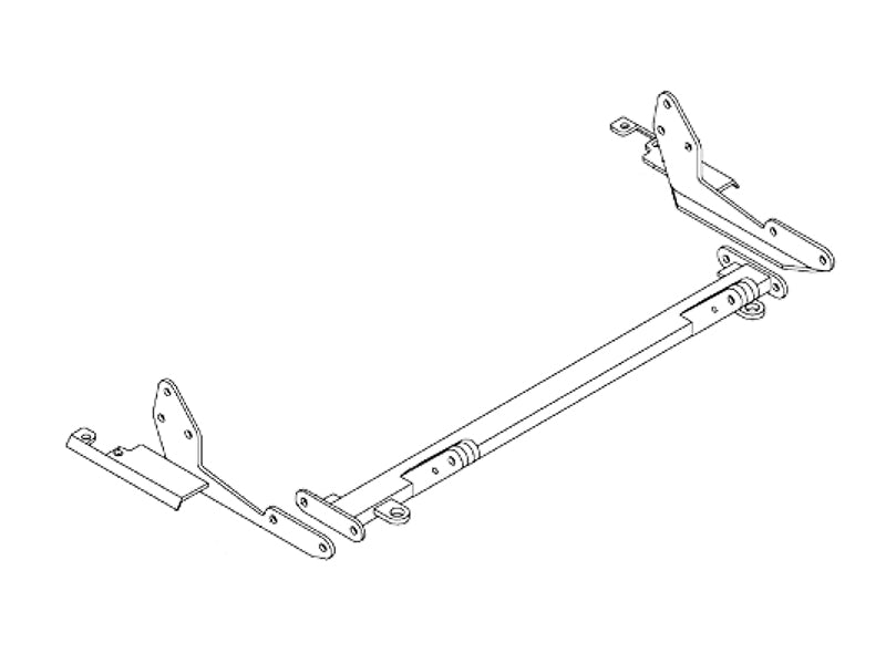 Blue Ox BX2214 Tow Bar Base Plate for Select Honda Accord