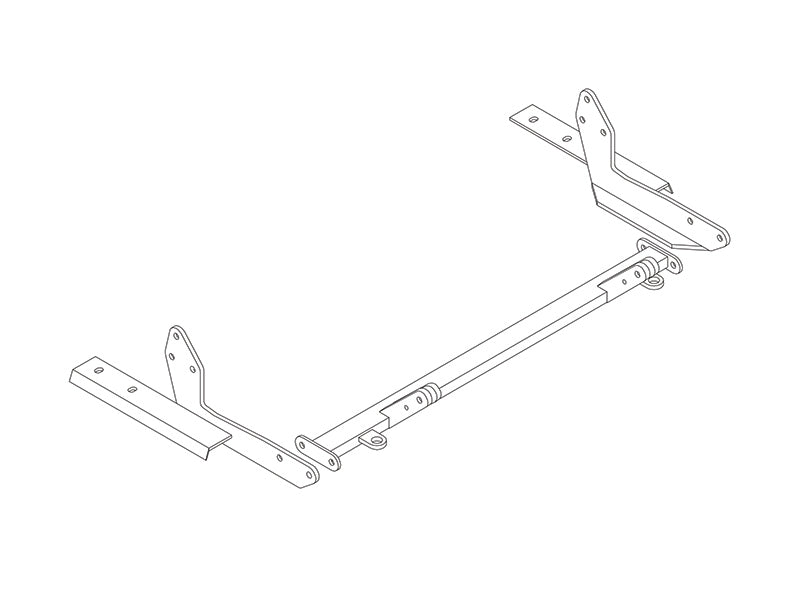 Blue Ox BX2216 Tow Bar Base Plate for Select Honda Accord