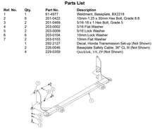 Load image into Gallery viewer, Blue Ox BX2218 Tow Bar Base Plate for Select Honda CR-V