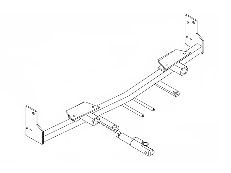 Blue Ox BX2229 Tow Bar Base Plate for Select Honda Accord