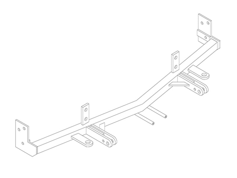 Blue Ox BX2233 Tow Bar Base Plate for Select Honda Odyssey