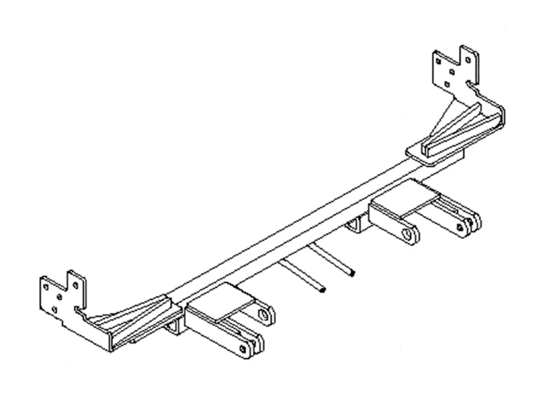 Blue Ox BX2234 Tow Bar Base Plate for Select Honda Civic