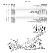 Load image into Gallery viewer, Blue Ox BX2234 Tow Bar Base Plate for Select Honda Civic