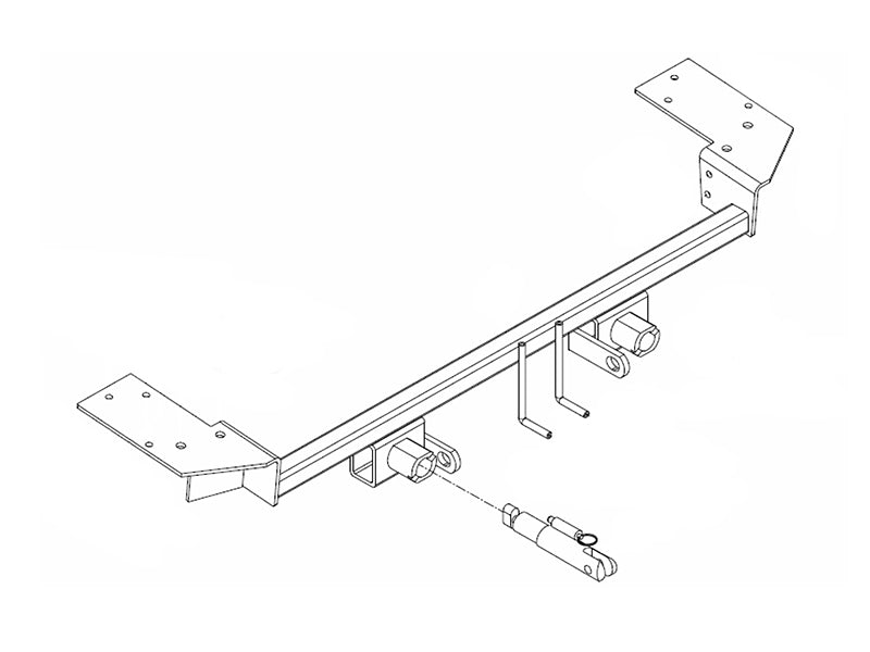 Blue Ox BX2237 Tow Bar Base Plate for Select Honda Odyssey