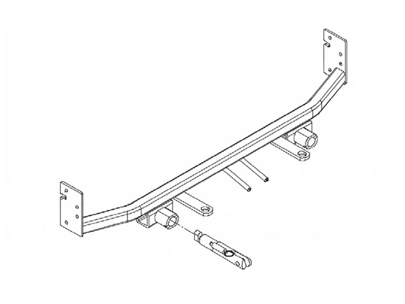 Blue Ox BX2242 Tow Bar Base Plate for Select Honda Accord