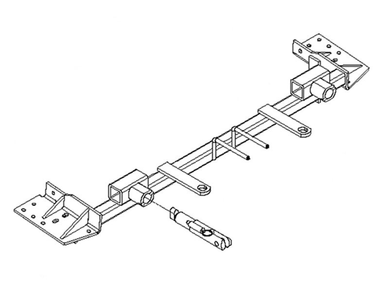 Blue Ox BX2244 Tow Bar Base Plate for Select Honda Pilot