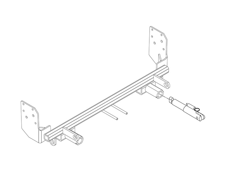 Blue Ox BX2252 Tow Bar Base Plate for Select Honda Fit