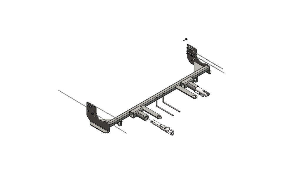 Blue Ox BX2254 Tow Bar Base Plate for Select Honda Accord