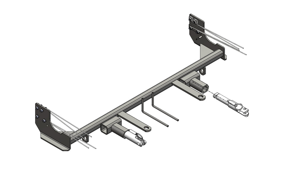 Blue Ox BX2257 Tow Bar Base Plate for Select Honda Accord Crosstour, Honda Crosstour